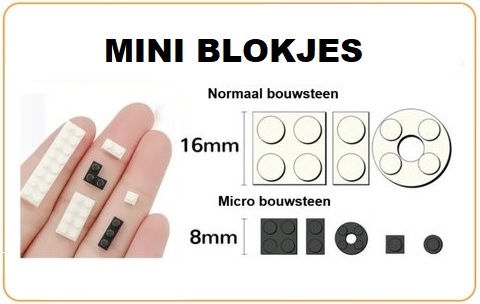 bouwblokjes zoals lego mini