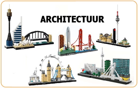 bouwblokjes compatible met lego architectuur