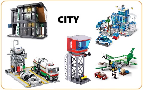 bouwblokjes compatible met lego city