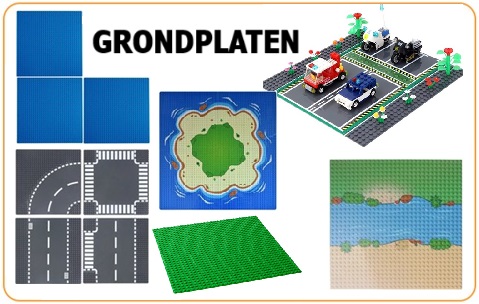 bouwblokjes compatible met lego grondplaten
